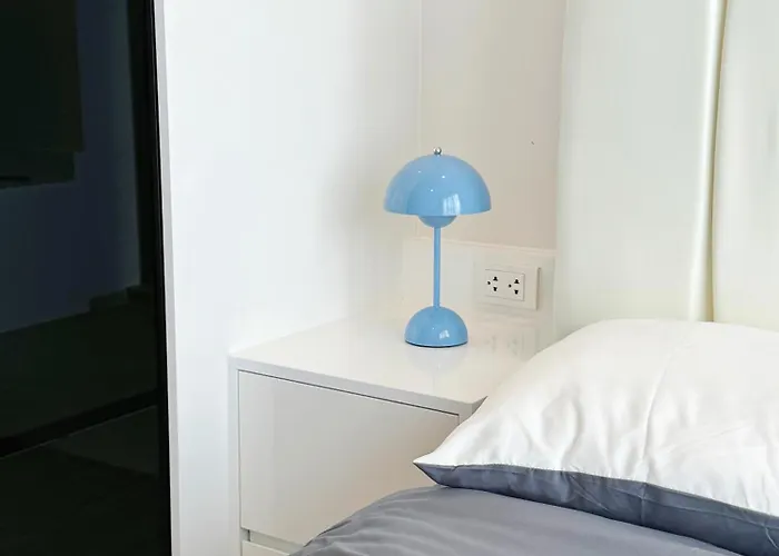 Appartement Bts边躺看水门寺大佛 4站到暹罗天地绝美景观新公寓new *